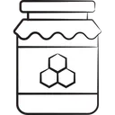 Free 벌 달콤한 음식 아이콘