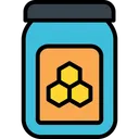 Free Honey Bee Jar Icon