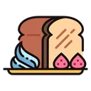 Free Honey Toast Bread Cream Icon