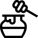 Free Honig Akupunktur Alternativmedizin Symbol