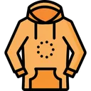 Free Hoodies Space For Print Jacket Icon