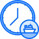 Free Hora de salida del barco  Icono