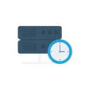 Free Tempo Compartilhamento Servidor Ícone