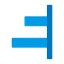 Free Horizontal Right Align Right Tool Icon