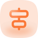 Free Horizontal Zentriert Ausrichten Symbol