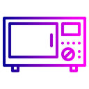 Free Microondas Horno Estufa Icono