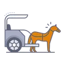 Free Horse carriage  Icon