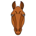 Free Horse Face  Icon