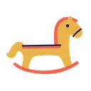 Free Horse Rocking Child Icon