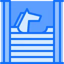 Free Horse Stall Door Icon