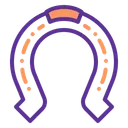 Free Luck Horse Shoe Icon