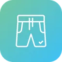 Free Hose Halbhose Shorts Icon