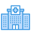 Free Hospital Health Clinic Building Icon