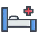 Free Hospital Bed  Icon