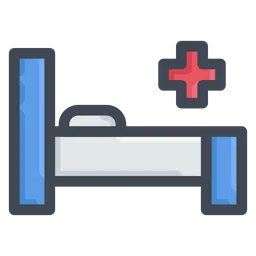 Free Hospital Bed  Icon