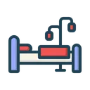 Free Hospital bed  Icon