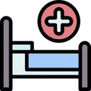 Free Hospital Bed Hospital Medical Bed Icon