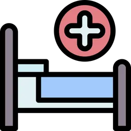 Free Hospital bed  Icon