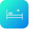 Free Hospital Bed Pillow Icon