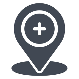 Free Hospital Location  Icon