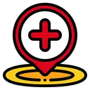 Free Hospital location  Icon