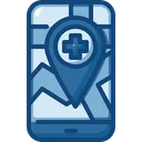 Free Hospital Location Location Hospital Icon