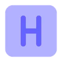 Free Hospital Sign  Icon