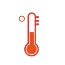 Free Weather Temperature Forecast Icon