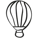 Free Hot air balloon  Icon