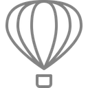 Free Hot Air Balloon Icon
