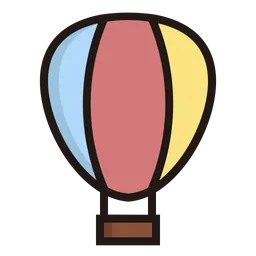 Free Hot Air Balloon  Icon