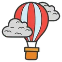 Free Hot Air Balloon Air Balloon Weather Balloon Icon