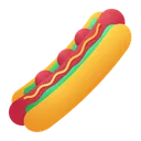 Free Hot Dog Meat Sausage Icon