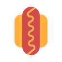 Free Hot Dog Food Meal Icon
