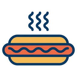 Free Hot dog  Icon