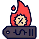 Free Hot Price Tags Discount Icon