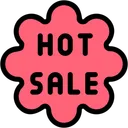 Free Hot Sale Commerce And Shopping Promo Icon