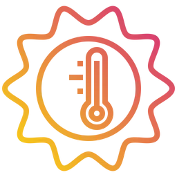 Free Hot Temperature  Icon