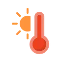 Free Sun Hot Temperature Icon