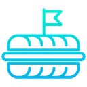 Free Zirkuszelt Zeltform Hot Dog Form Symbol