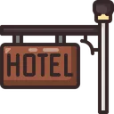 Free Hotel Sign Rating Icon