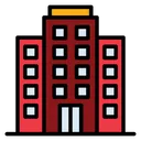 Free Hotel Building Travel Icon