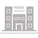 Free Hotel Building Guest House Icon