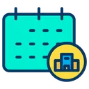 Free Hotel Booking Date Icon