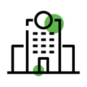 Free Hotel Building House Icon