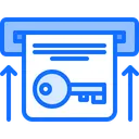 Free Hotel Card Lock  Symbol
