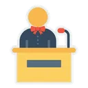 Free Hotel Restaurant Receiptionist Icon