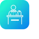 Free Hotel Restaurant Rezeptionist In Symbol