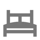 Free Hotel Bed Icon