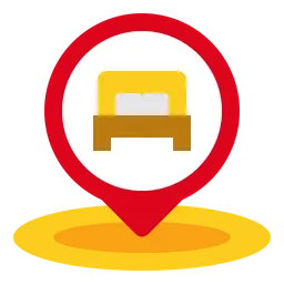 Free Hotel location  Icon